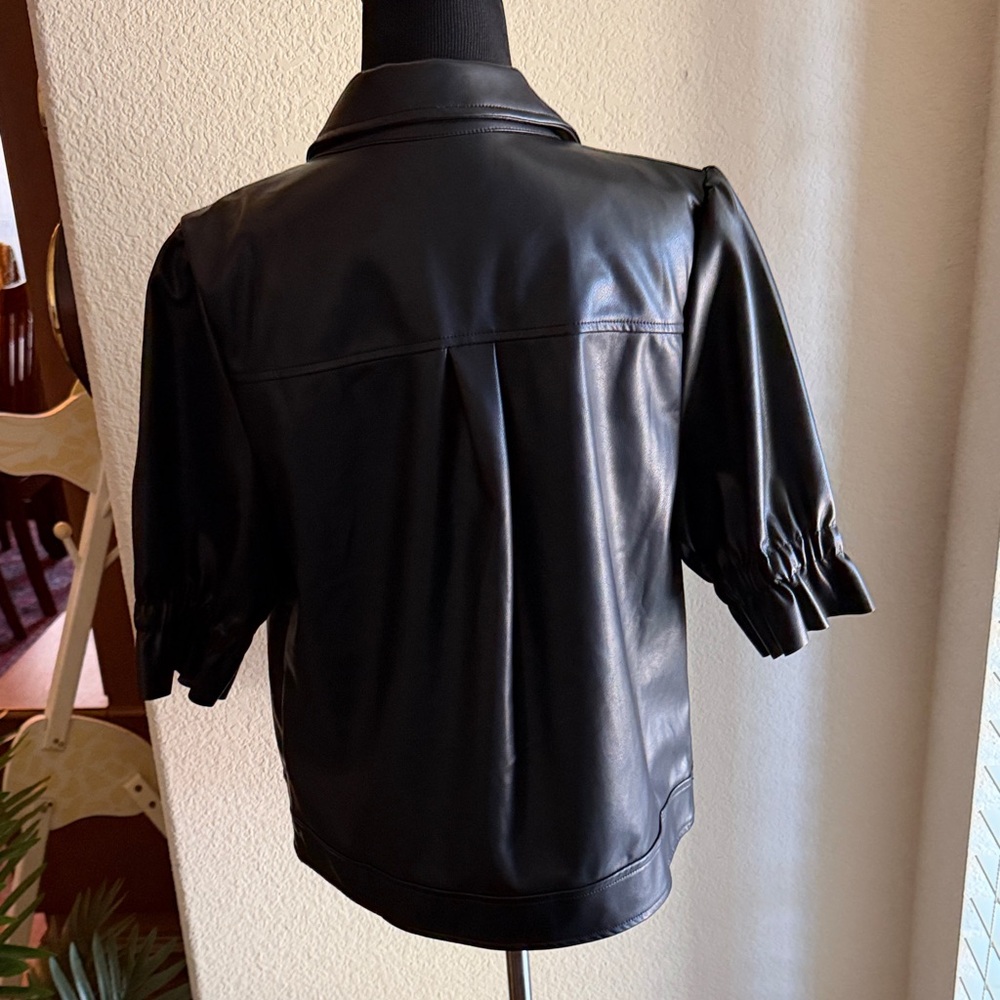 Black Leather Jacket - image 3